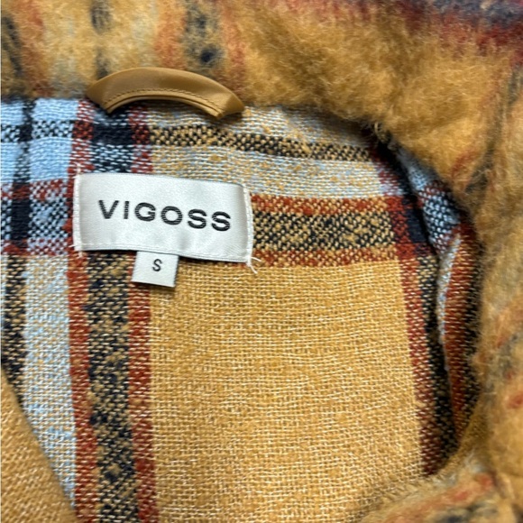 VIGOSS Striped Faux Fur Jacket - Picture 5 of 13